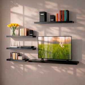 Repisa Flotante Wengue