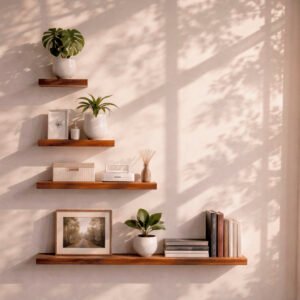 Repisa Flotante Caramelo