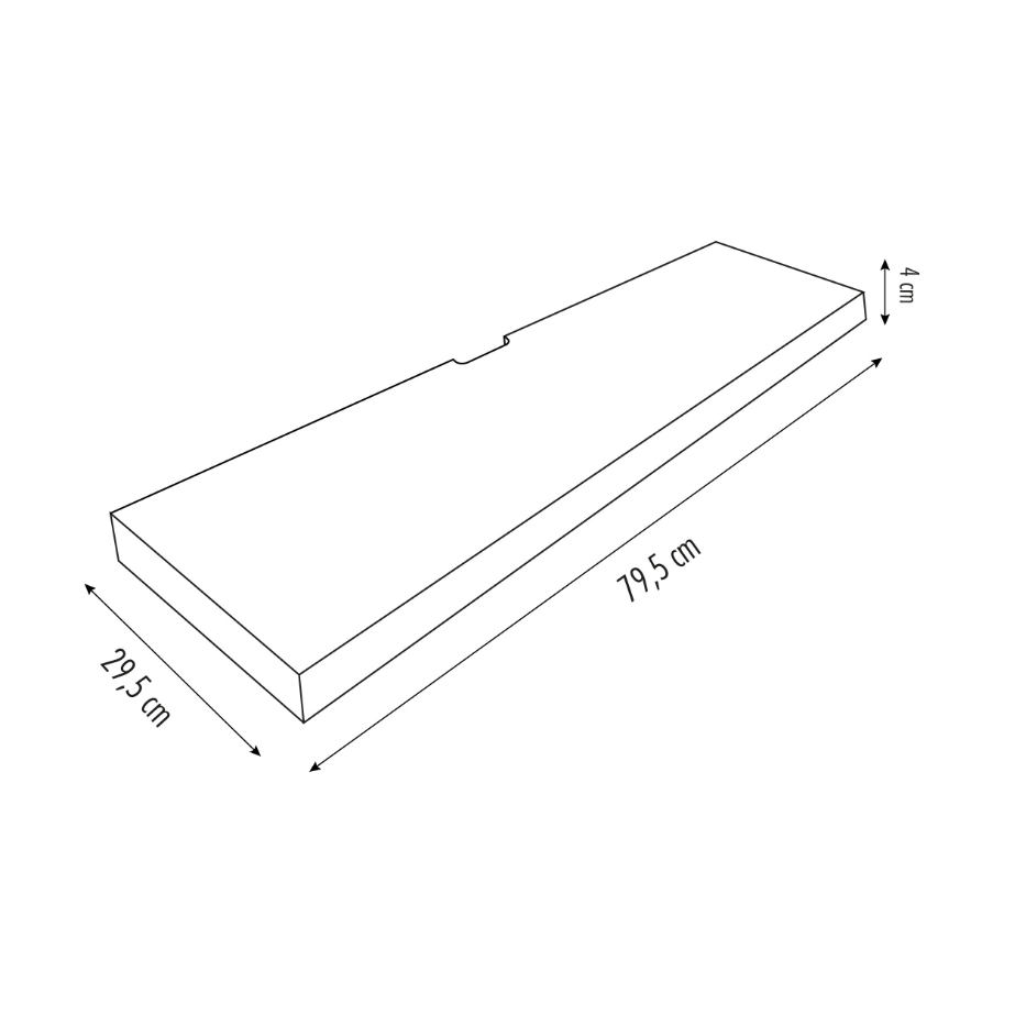 Repisa Flotante Blanco - Image 10